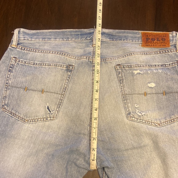 Vintage Ralph Lauren - Slim Straight 38W 30 L - Light Wash - Picture 6 of 8